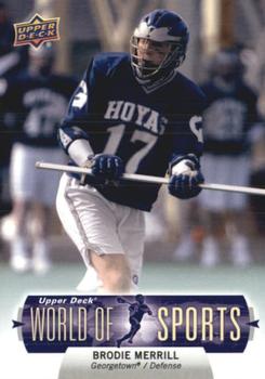 2011 Upper Deck World of Sports #380 Brodie Merrill Front