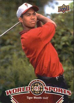 2010 Upper Deck World of Sports #250 Tiger Woods Front