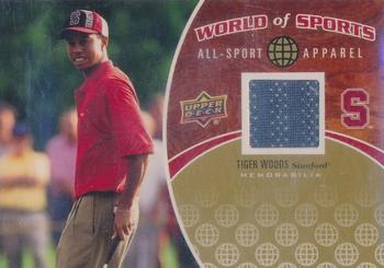 2010 Upper Deck World of Sports - All-Sport Apparel Memorabilia #ASA-17 Tiger Woods Front