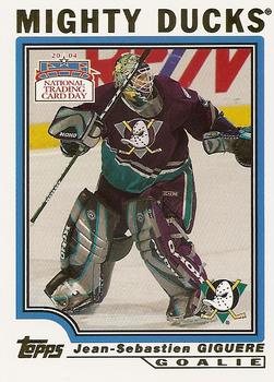 2004 National Trading Card Day #8 Jean-Sebastien Giguere Front