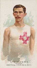 1888 Allen & Ginter World's Champions (N29) #NNO Lon Myers Front