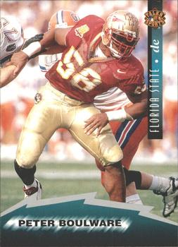 1997 Score Board Talk N' Sports #22 Peter Boulware Front