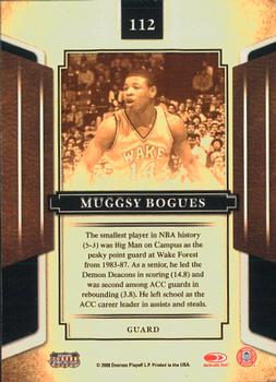 2008 Donruss Sports Legends #112 Muggsy Bogues Back