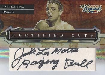 2008 Donruss Sports Legends - Certified Cuts #CC-13 Jake LaMotta Front