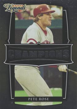 2008 Donruss Sports Legends - Champions #C-9 Pete Rose Front