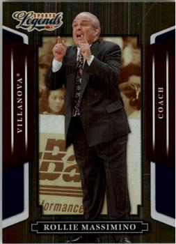 2008 Donruss Sports Legends - Mirror Blue #62 Rollie Massimino Front