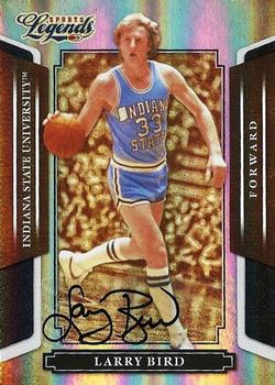 2008 Donruss Sports Legends - Signatures Mirror Black #3 Larry Bird Front