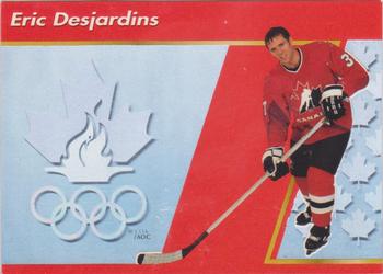 1997-98 General Mills Olympics #NNO Eric Desjardins Front
