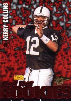 1995 Signature Rookies Fame and Fortune - Red Hot Rookies #R9 Kerry Collins Front