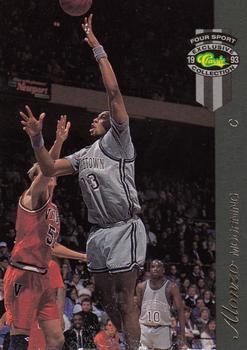 1993 Classic McDonald's Four Sport Exclusive Collection #27 Alonzo Mourning Front