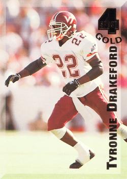 1994 Classic Four Sport - Gold #109 Tyronne Drakeford Front