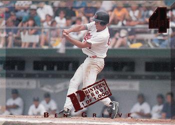 1994 Classic Four Sport - Printer's Proofs #162 Ben Grieve Front