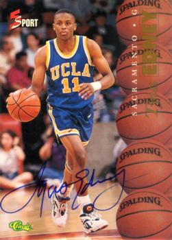 1995 Classic Five Sport - Autographs #NNO Tyus Edney Front