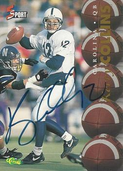 1995 Classic Five Sport - Autographs #NNO Kerry Collins Front
