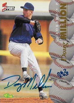 1995 Classic Five Sport - Autographs Numbered #NNO Doug Million Front