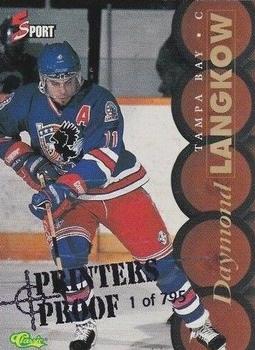 1995 Classic Five Sport - Printer's Proofs #147 Daymond Langkow Front