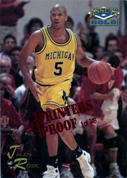 1995 Classic Assets Gold - Printer's Proofs #46 Jalen Rose Front