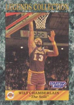 1989 Kenner Starting Lineup Cards Legends Collection #4630015030 Wilt Chamberlain Front