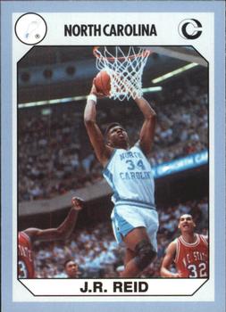 1990-91 Collegiate Collection North Carolina Tar Heels #63 J.R. Reid Front