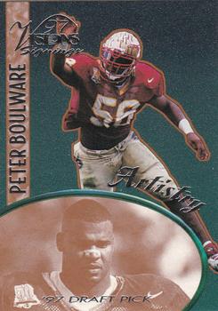 1997 Score Board Visions Signings - Artistry #A-15 Peter Boulware Front