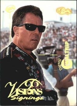 1996 Classic Visions Signings #96 Darrell Waltrip Front