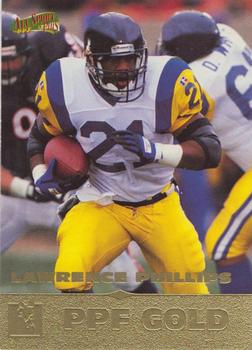 1996-97 Score Board All Sport PPF - Gold #131 Lawrence Phillips Front