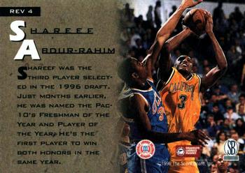 1996-97 Score Board All Sport PPF - Revivals #REV4 Shareef Abdur-Rahim Back