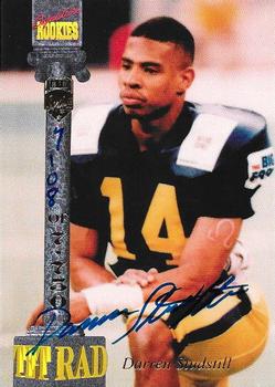 1994 Signature Rookies Tetrad - Autographs #XL Darren Studstill Front