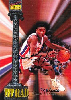 1994 Signature Rookies Tetrad - Titans Autographs #CXXX Isiah Thomas Front