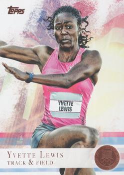 2012 Topps U.S. Olympic Team & Hopefuls - Bronze #94 Yvette Lewis Front