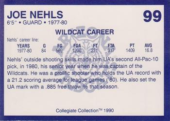 1990 Collegiate Collection Arizona Wildcats #99 Joe Nehls Back