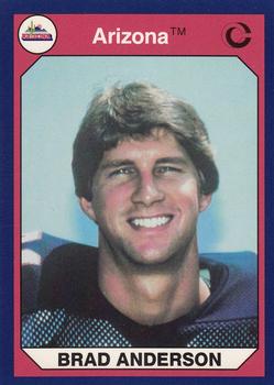 1990 Collegiate Collection Arizona Wildcats #67 Brad Anderson Front