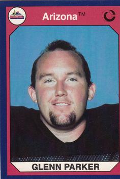 1990 Collegiate Collection Arizona Wildcats #98 Glenn Parker Front