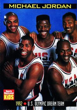 1999 Sports Illustrated for Kids #780 Michael Jordan / Karl Malone / Patrick Ewing / Magic Johnson / Charles Barkley Front