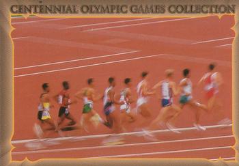 1996 Collect-A-Card Centennial Olympic Games Collection #103 200-Meter Ind. Medley - Men & Women Front