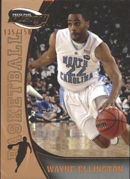 2009 Press Pass Fusion - Bronze #21 Wayne Ellington Front