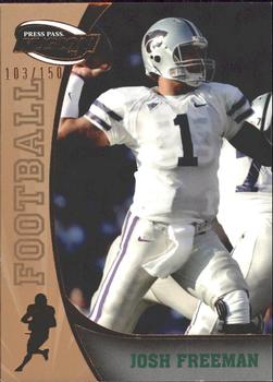 2009 Press Pass Fusion - Bronze #42 Josh Freeman Front