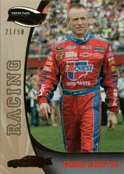 2009 Press Pass Fusion - Gold #74 Mark Martin Front