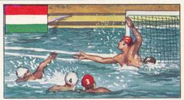 1962 Dickson Orde & Co. Ltd. Sports of the Countries #10 Hungary - Water Polo Front