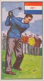 1962 Dickson Orde & Co. Ltd. Sports of the Countries #14 South Africa - Golf (Gary Player) Front