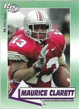 2002 Rookie Review (unlicensed) #23 Maurice Clarett Front
