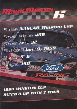 2001 Sports Illustrated for Kids - Ford Racing #NNO Mark Martin Back