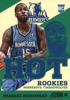 2013 Panini Black Friday - Score Hot Rookies #5 Shabazz Muhammad Front