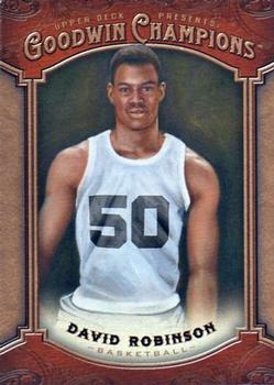 2014 Upper Deck Goodwin Champions #32 David Robinson Front