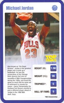 2009 Top Trumps Tournament Sporting Heroes #NNO Michael Jordan Front