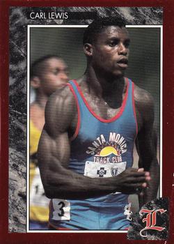 1992 Legends Sports Memorabilia #15 Carl Lewis Front