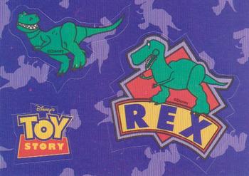 1995 SkyBox Toy Story - Stickers #7 Rex Front