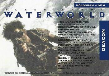 1995 Ultra Waterworld - Holograms #4 Deacon Back
