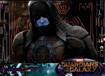 2014 Upper Deck Guardians of the Galaxy #90 To everyone's dismay, Ronan still stands after a d Front