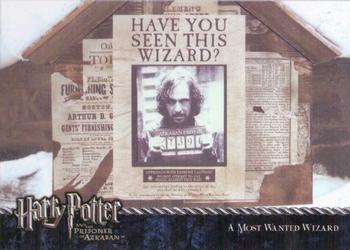 2004 Cards Inc. Harry Potter and the Prisoner of Azkaban #46 A Most Wanted Wizard Front